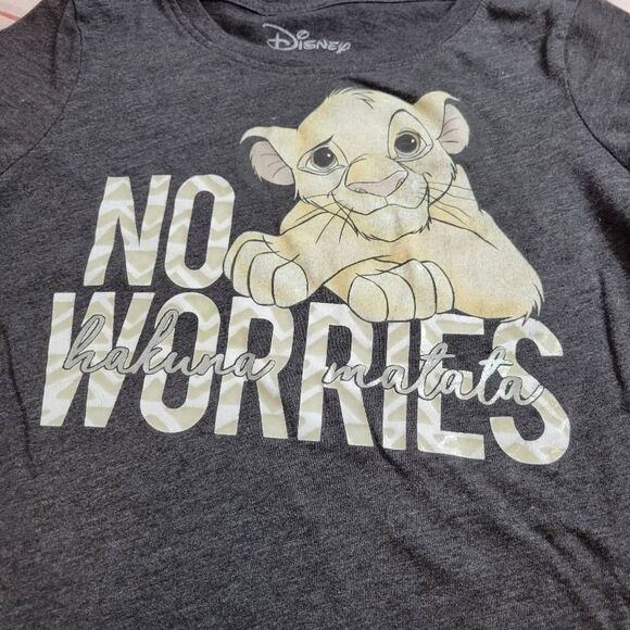 Disney Lion King shirt Hakuna Matata L10/12 - Picture 2 of 3